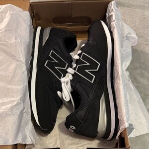 New Balance/Figs Women’s Black and Gray Sneakers